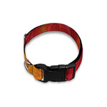 Autumn Maple Leaf Print Dog Collar