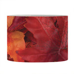 Autumn Maple Leaf Print Drum Lamp Shade