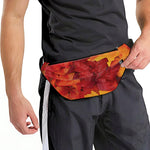 Autumn Maple Leaf Print Fanny Pack