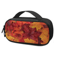 Autumn Maple Leaf Print Portable Cooler Travel Case