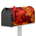 Autumn Maple Leaf Print Mailbox Cover