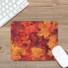 Autumn Maple Leaf Print Mouse Pad