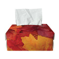Autumn Maple Leaf Print Rectangle Tissue Box Cover