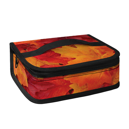 Autumn Maple Leaf Print Small Lunch Bag
