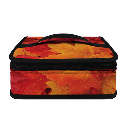 Autumn Maple Leaf Print Small Lunch Bag