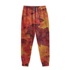 Autumn Maple Leaf Print Sweatpants