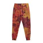 Autumn Maple Leaf Print Sweatpants