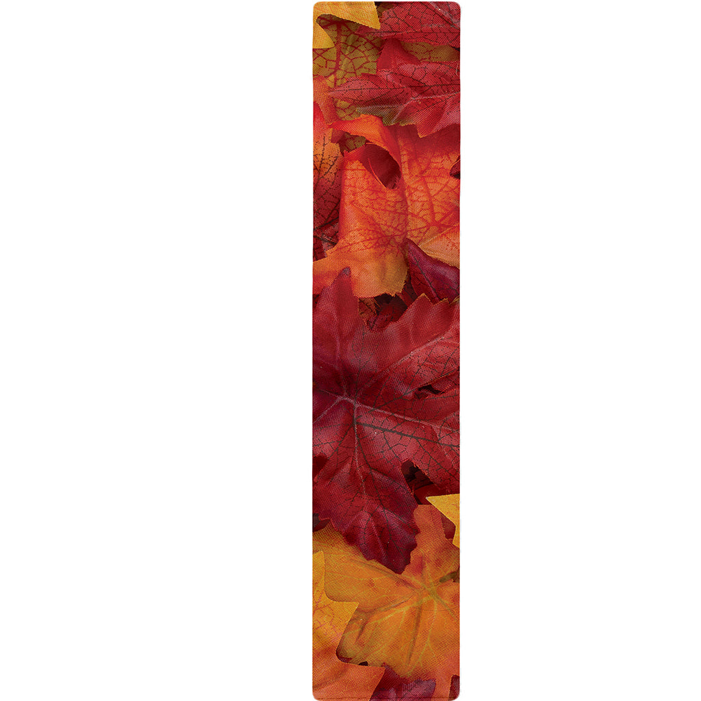 Autumn Maple Leaf Print Table Runner