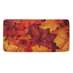 Autumn Maple Leaf Print Towel