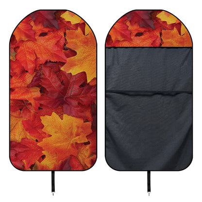 Autumn Maple Leaf Print Waterproof Car Seat Cover