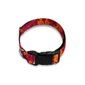 Autumn Maple Leaves Pattern Print Dog Collar