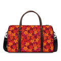 Autumn Maple Leaves Pattern Print Duffel Bag