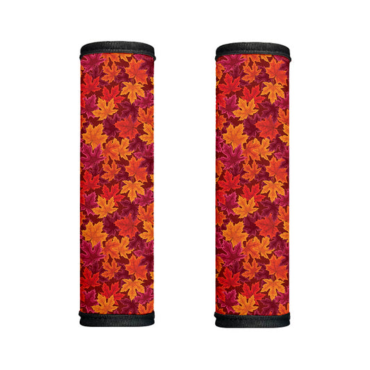 Autumn Maple Leaves Pattern Print Handle Covers