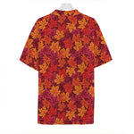 Autumn Maple Leaves Pattern Print Hawaiian Shirt