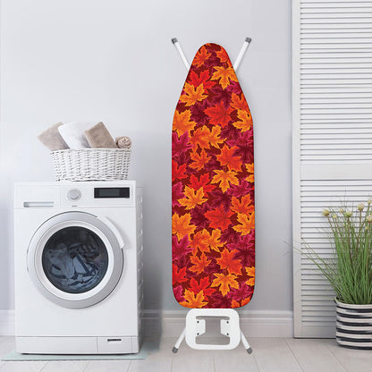 Autumn Maple Leaves Pattern Print Ironing Board Cover