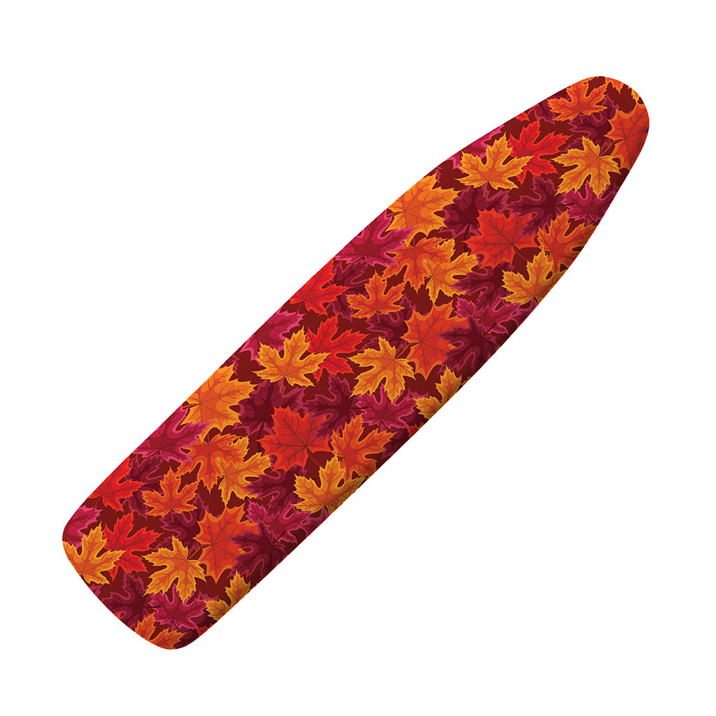 Autumn Maple Leaves Pattern Print Ironing Board Cover
