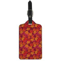 Autumn Maple Leaves Pattern Print Luggage Tag