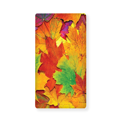 Autumn Maple Leaves Print Baby Crib Sheet