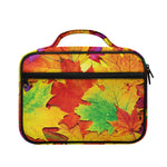 Autumn Maple Leaves Print Briefcase Bible Bag