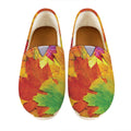 Autumn Maple Leaves Print Casual Shoes