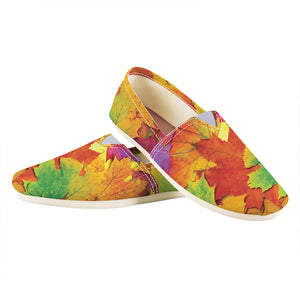 Autumn Maple Leaves Print Casual Shoes