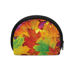 Autumn Maple Leaves Print Coin Purse
