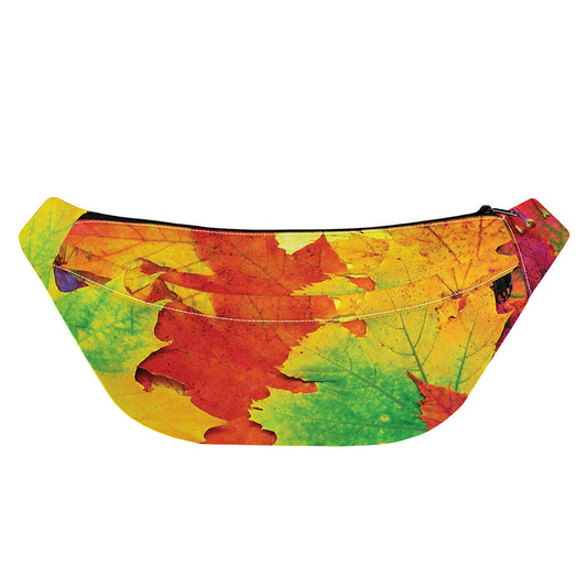 Autumn Maple Leaves Print Fanny Pack