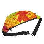 Autumn Maple Leaves Print Fanny Pack