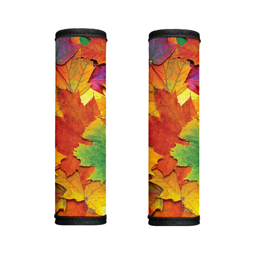 Autumn Maple Leaves Print Handle Covers