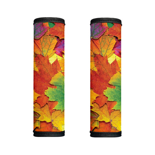 Autumn Maple Leaves Print Handle Covers
