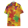 Autumn Maple Leaves Print Hawaiian Shirt