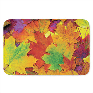 Autumn Maple Leaves Print Indoor Door Mat