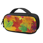Autumn Maple Leaves Print Insulin Cooler Travel Case