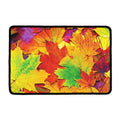 Autumn Maple Leaves Print Kitchen Mat