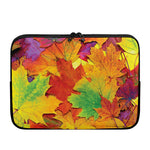 Autumn Maple Leaves Print Laptop Sleeve
