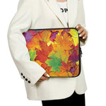 Autumn Maple Leaves Print Laptop Sleeve