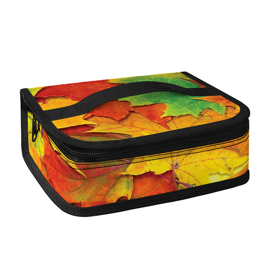 Autumn Maple Leaves Print Small Lunch Bag
