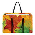 Autumn Maple Leaves Print Utility Tote Bag