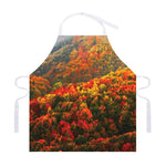 Autumn Mountain Print Adjustable Apron
