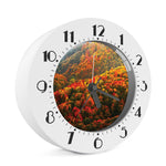 Autumn Mountain Print Alarm Clock