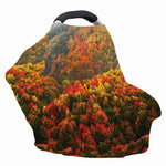Autumn Mountain Print Baby Seat Cover