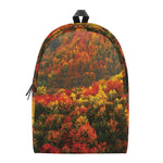 Autumn Mountain Print Backpack