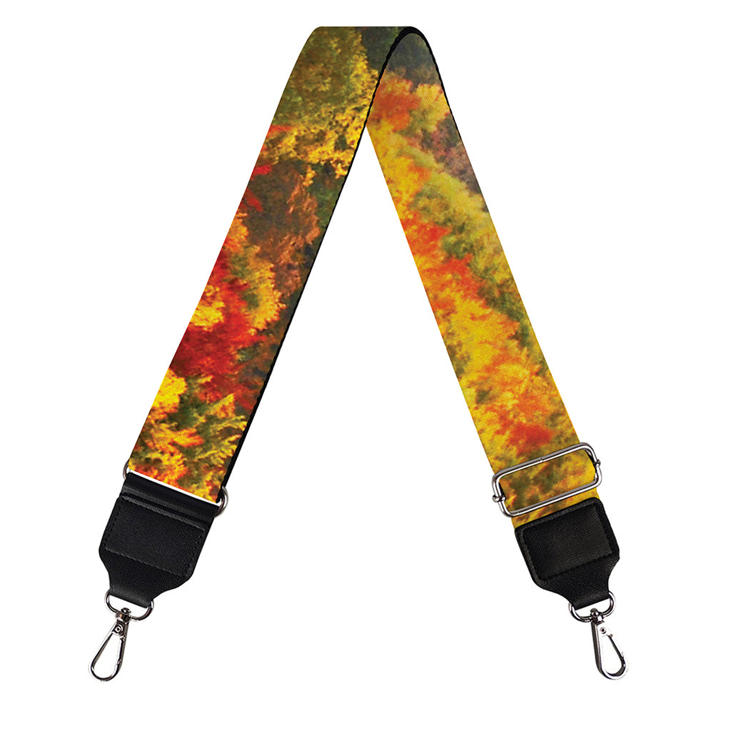 Autumn Mountain Print Bag Strap