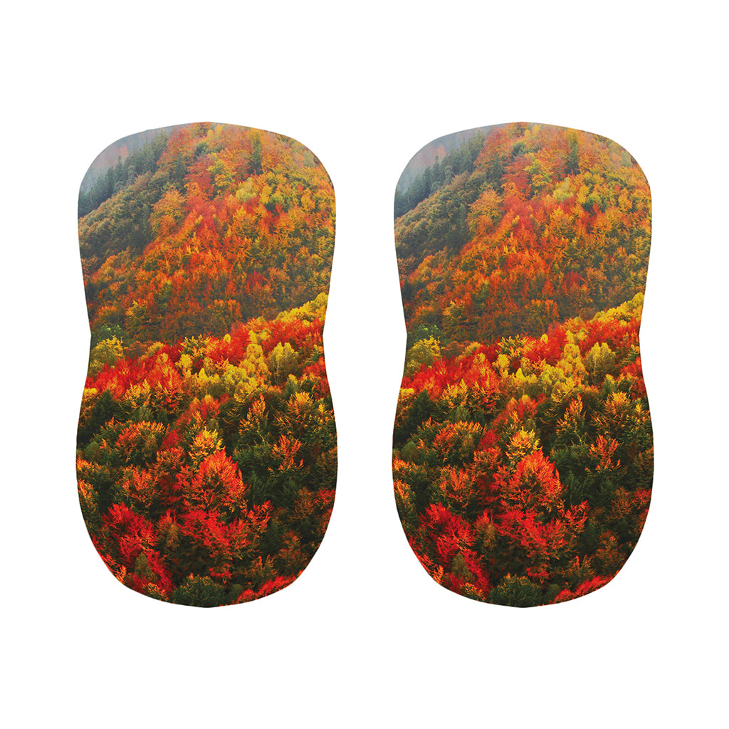 Autumn Mountain Print Bar Stool Covers