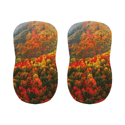 Autumn Mountain Print Bar Stool Covers
