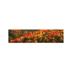 Autumn Mountain Print Bed Runner