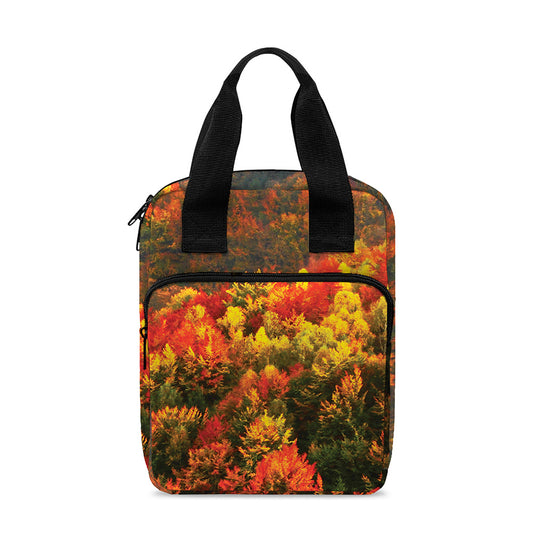 Autumn Mountain Print Bible Tote Bag