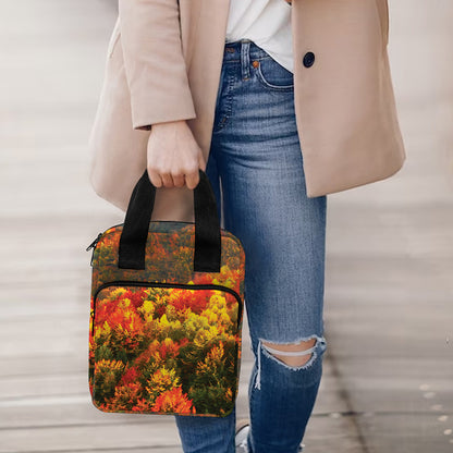 Autumn Mountain Print Bible Tote Bag