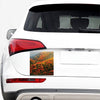 Autumn Mountain Print Car Sticker