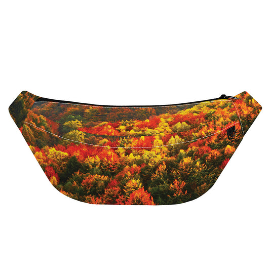 Autumn Mountain Print Fanny Pack